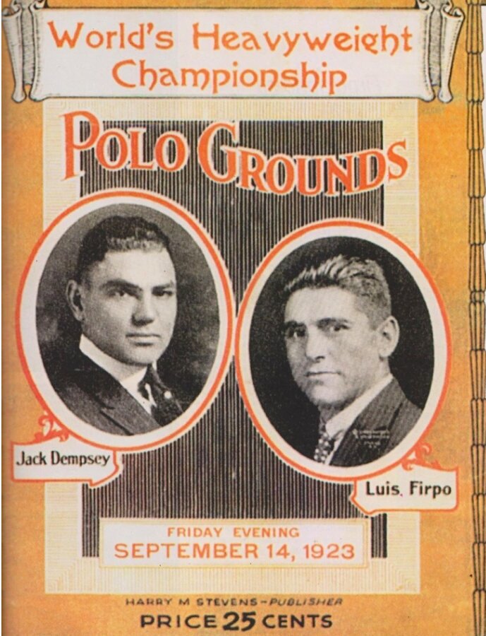 Dempsey Vs Firpo 1924